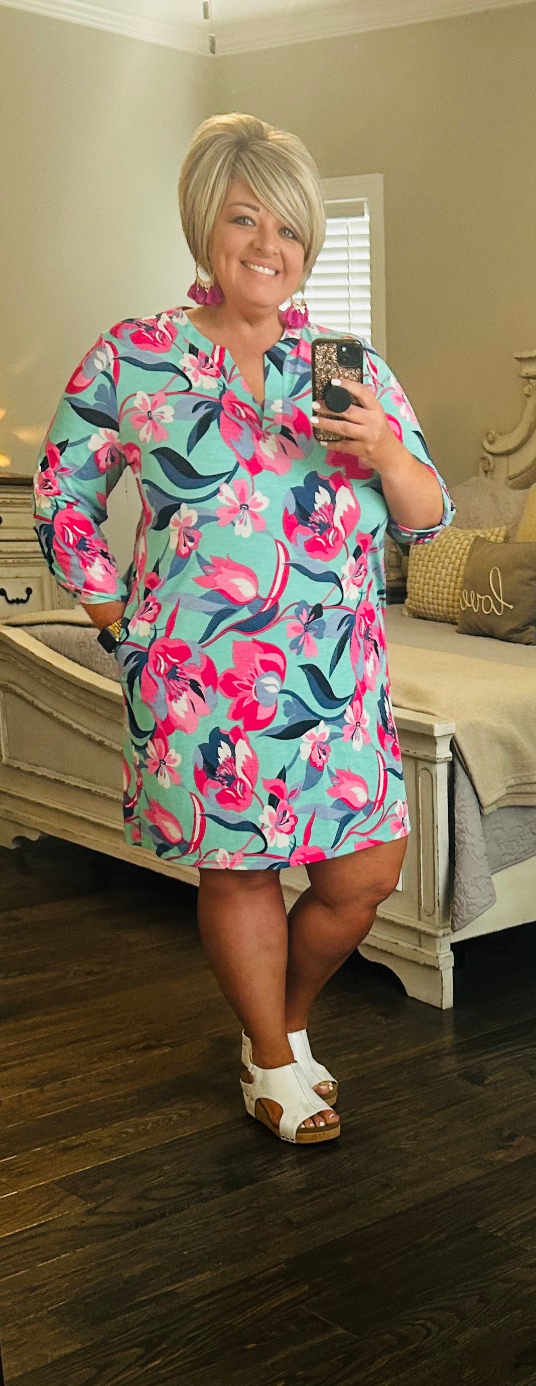 Classy Florals Dress