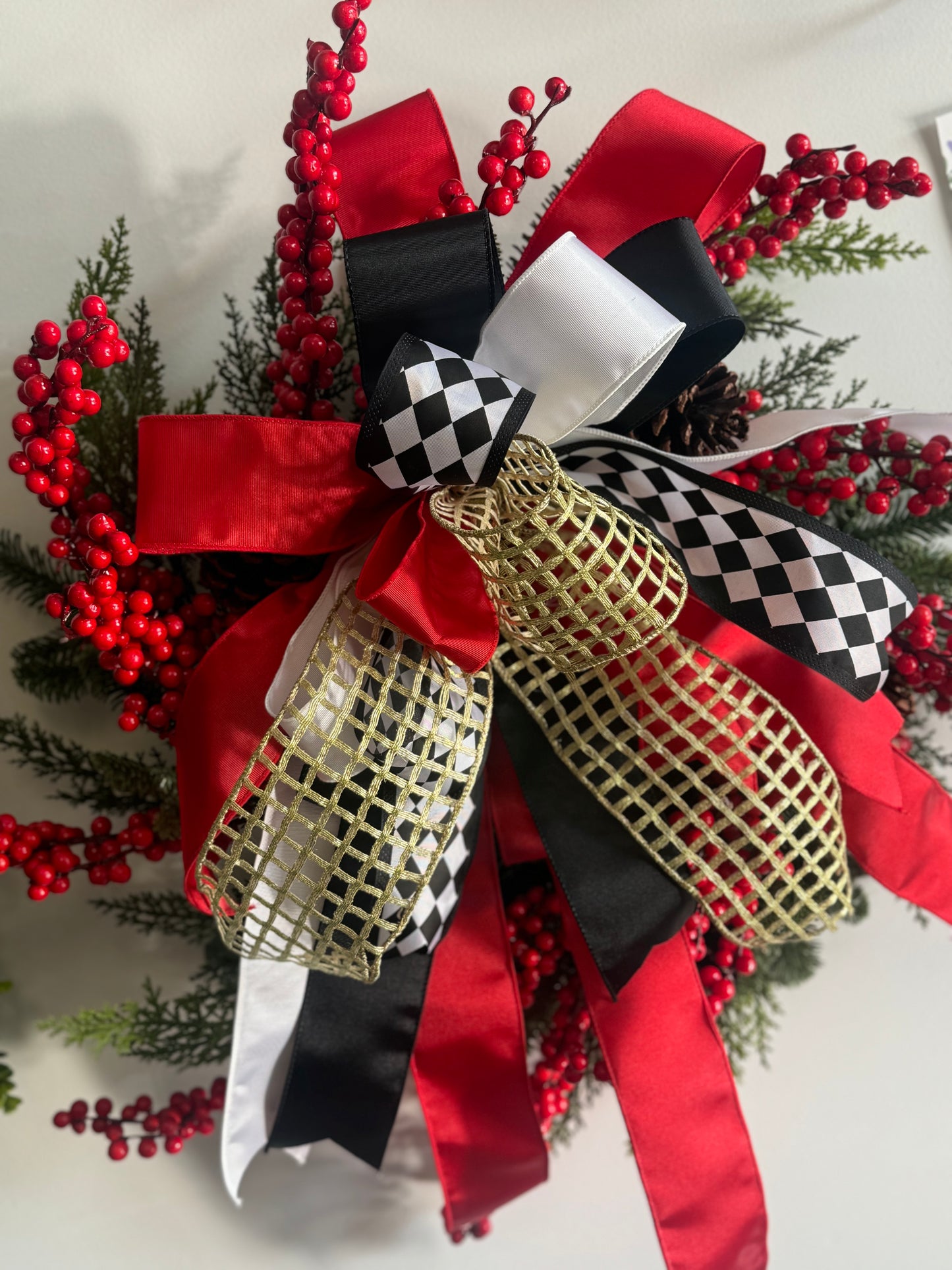 Red Berry Cedar Wreath