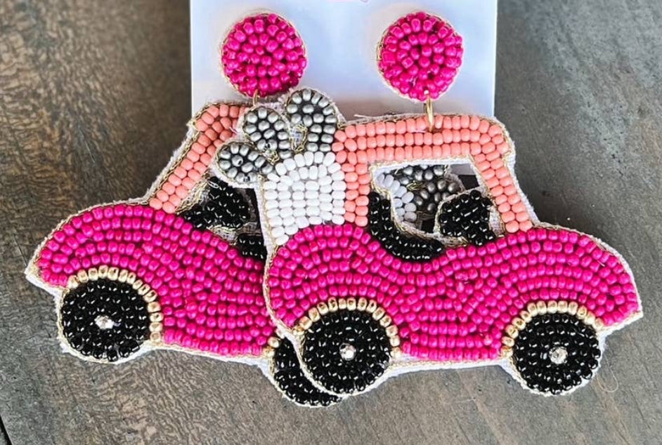 Beaded Dangle Earrings