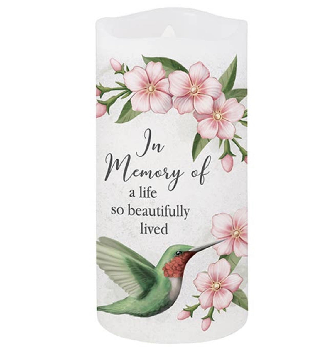 LED Candle with Ceramic Holder