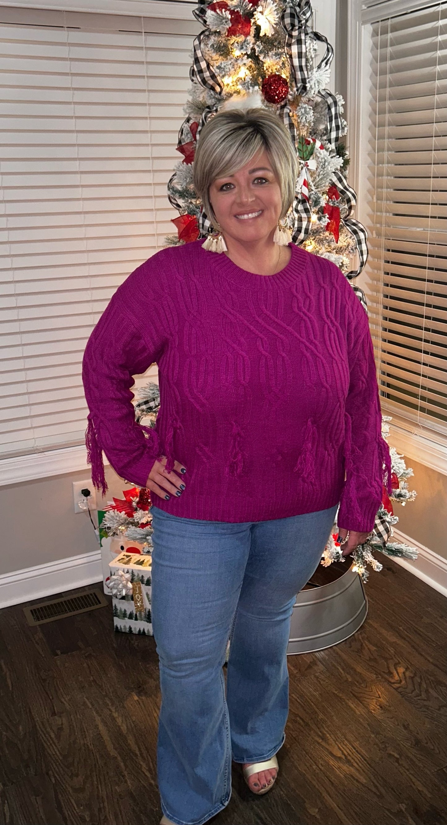 Sassy Fringe Sweaters