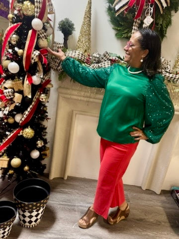 Holiday Judy Blues Cropped