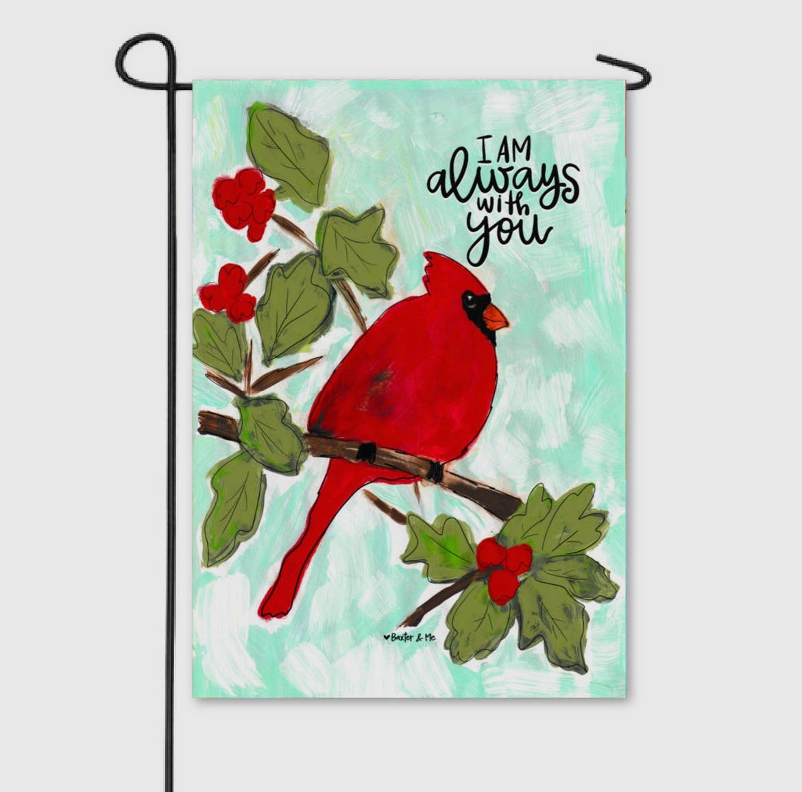 Baxter & Me Christmas Garden Flags