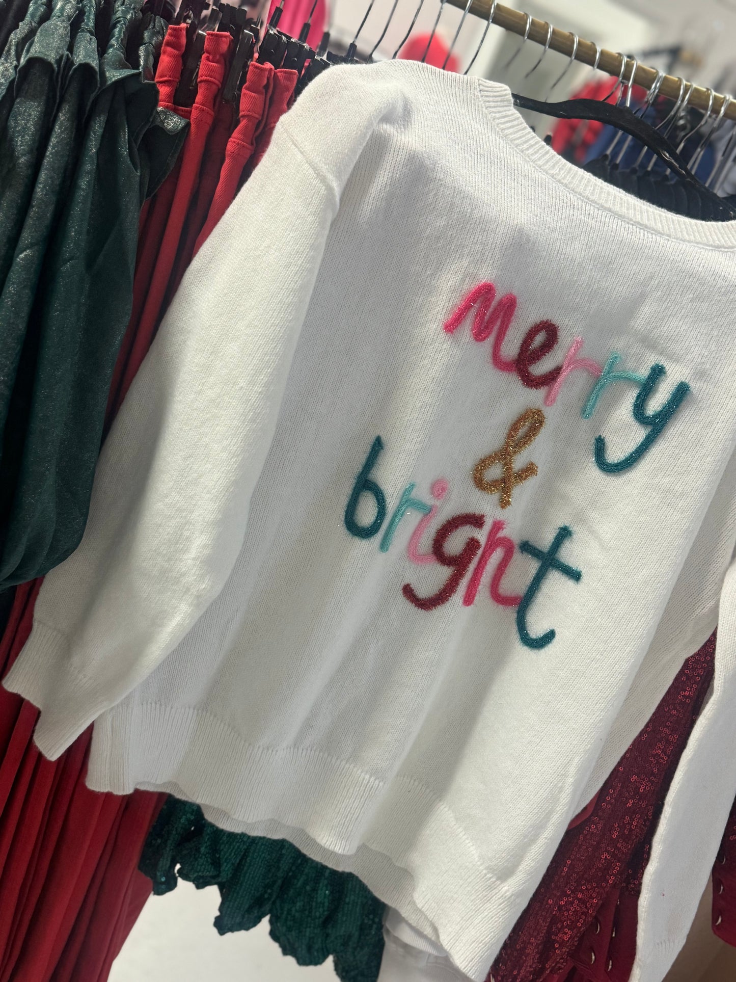 Merry & Bright Sweater