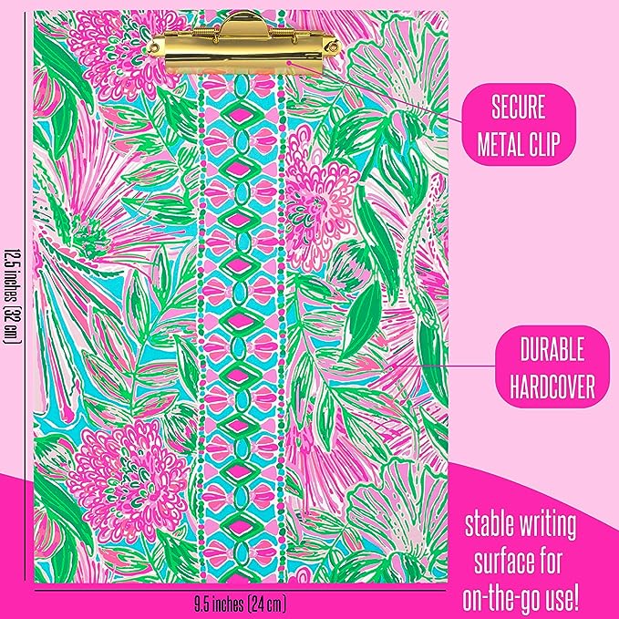 Lilly Pulitzer Clipboard Folio