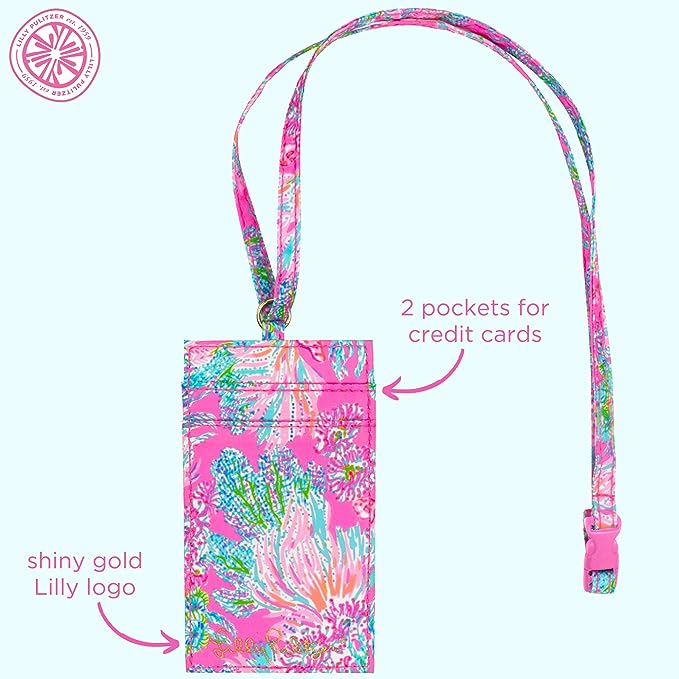 Lilly Pulitzer ID Lanyard