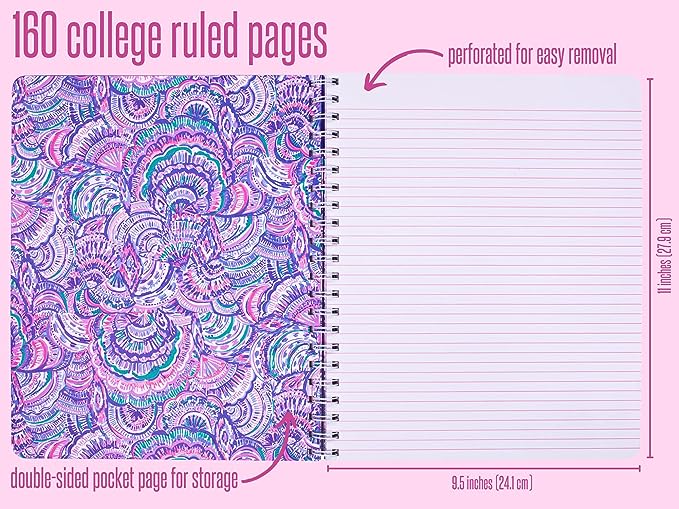 Lilly Pulitzer Large Notebook