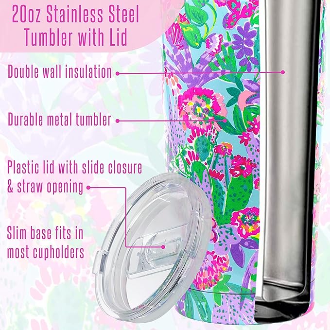 Lilly Pulitzer Stainless Steel Tumbler