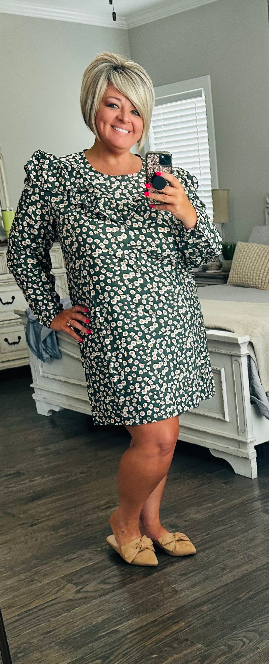 Michelle McDowell Fine Floral Dress