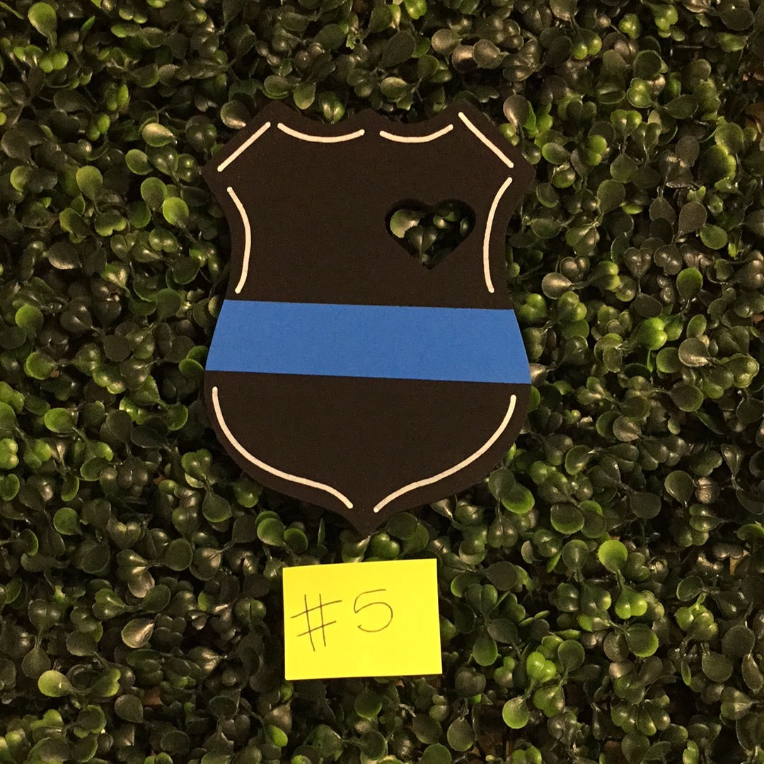 Back the Blue Attachments