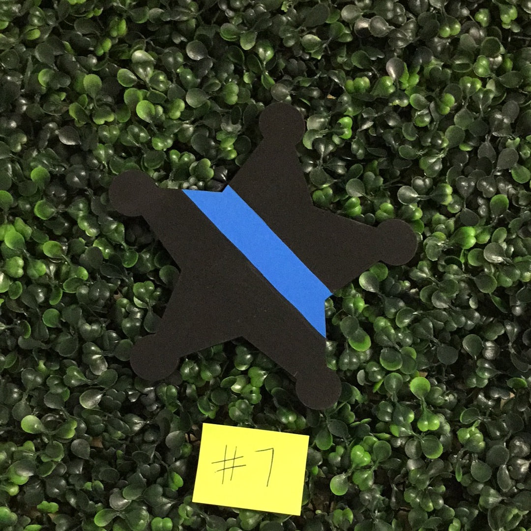 Back the Blue Attachments