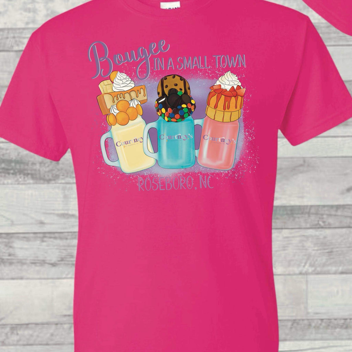 Bougee in a Small Town Tee