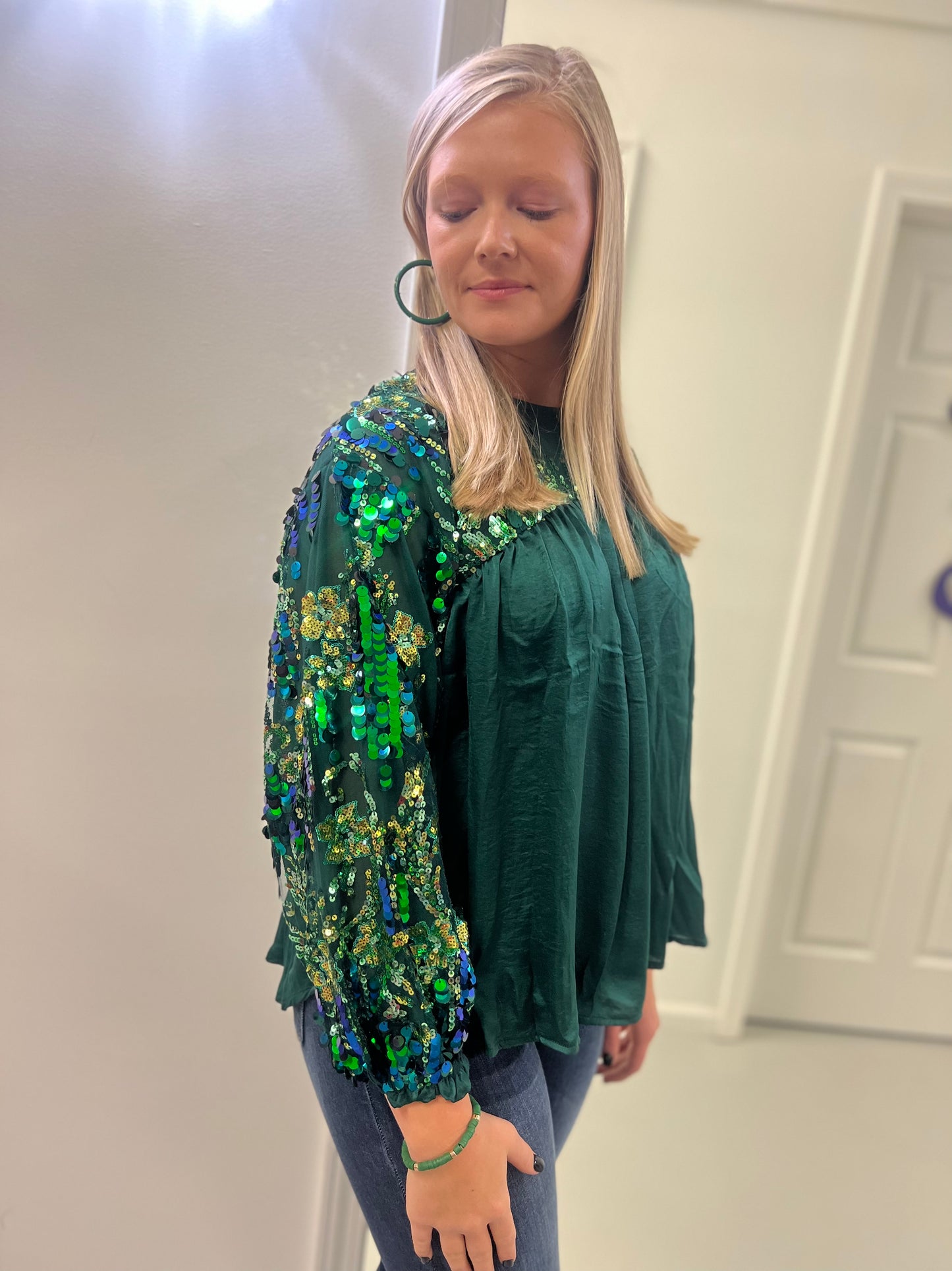 Party until midnight Sequin Top