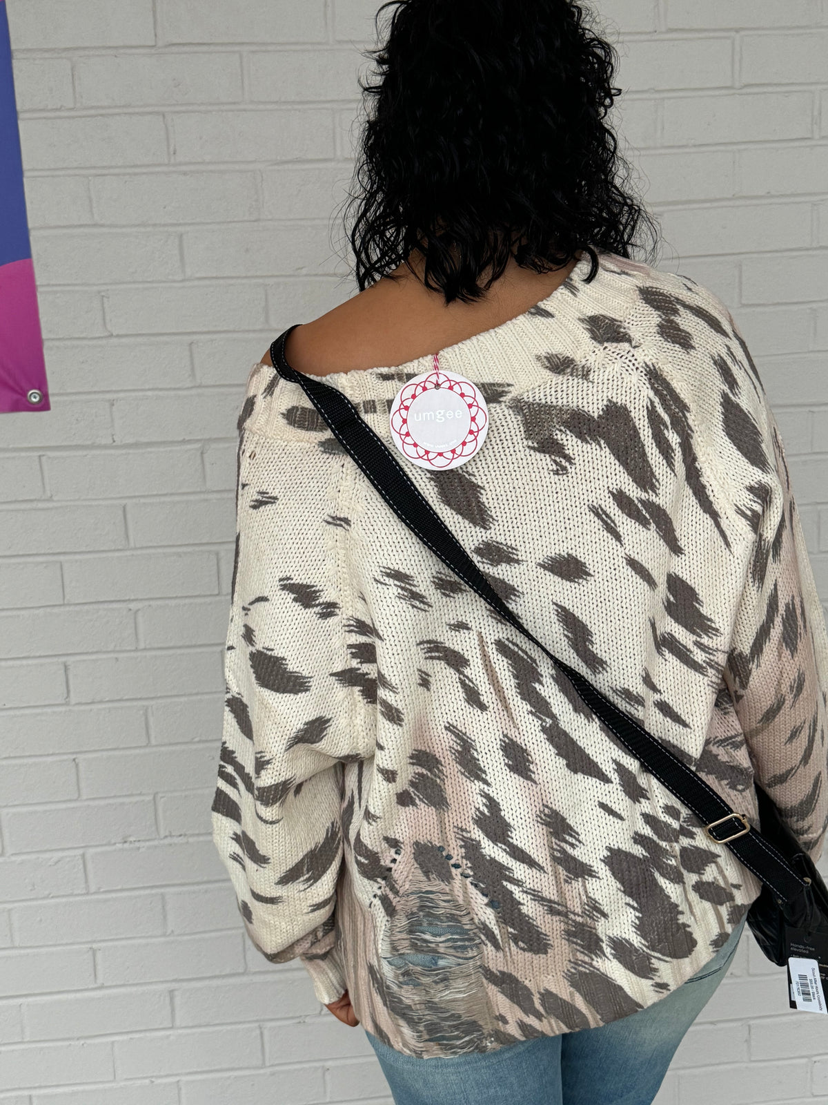 Distressed Time Sweater