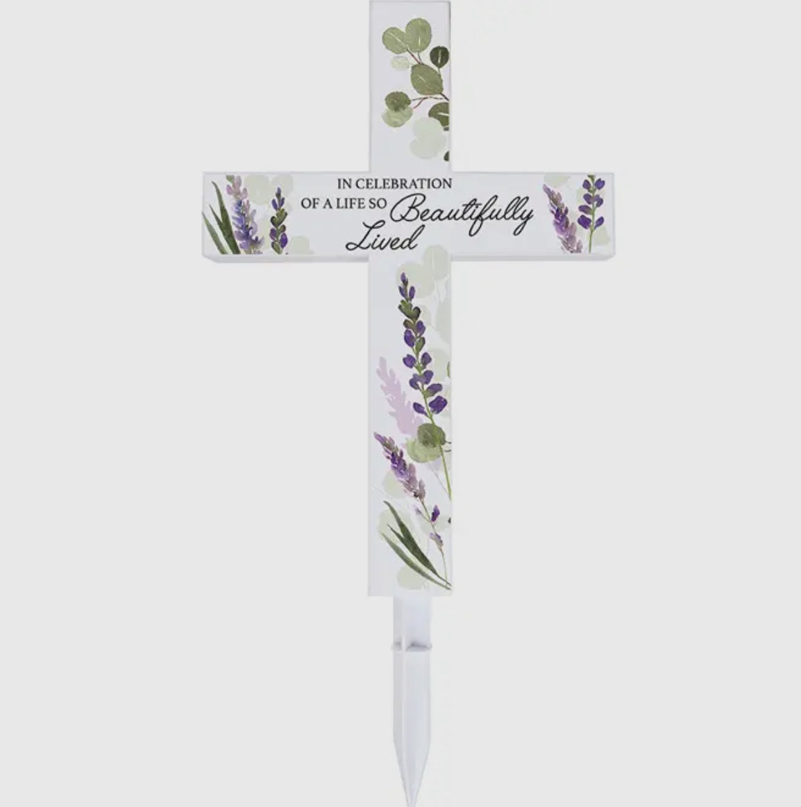 Solar Cross Stake
