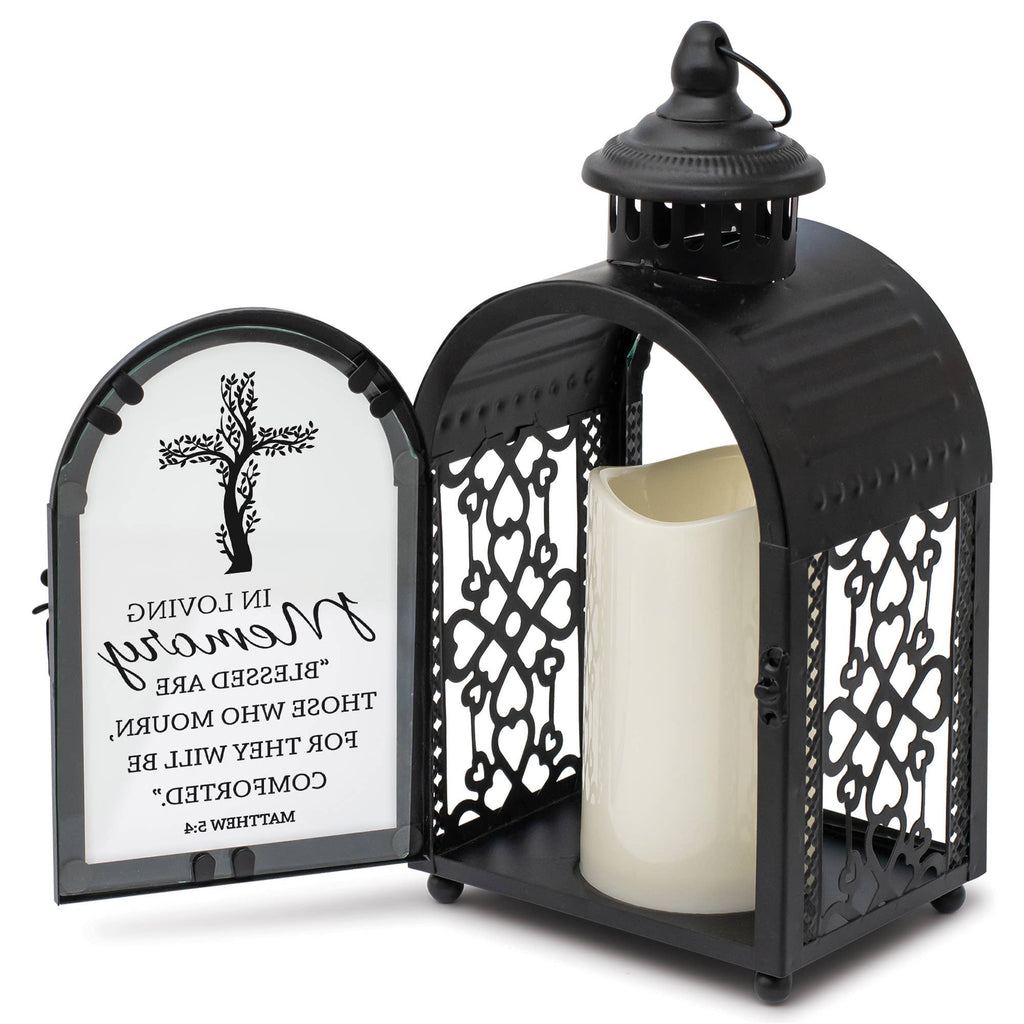 In Loving Memory Matthew 5:4 Bereavement Filigree Lantern