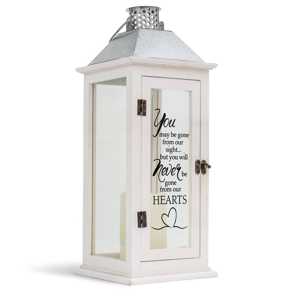 YOU MAY BE GONE FROM OUR SIGHT LANTERN