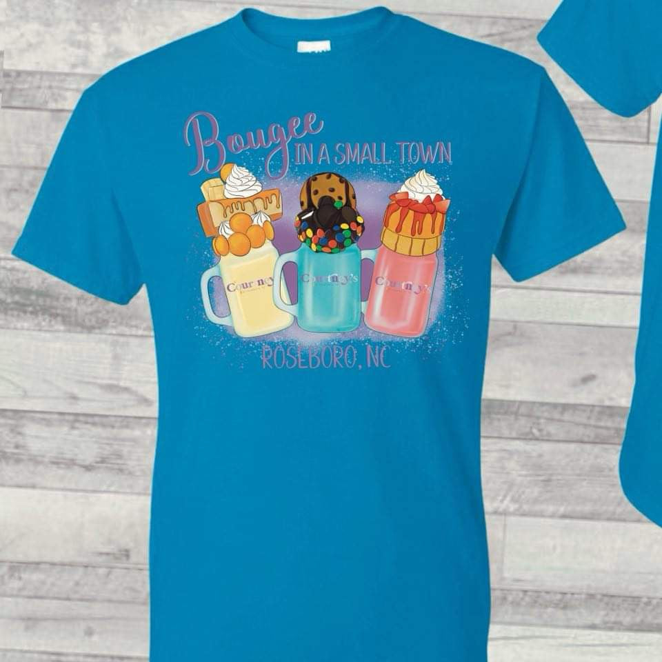 Bougee in a Small Town Tee
