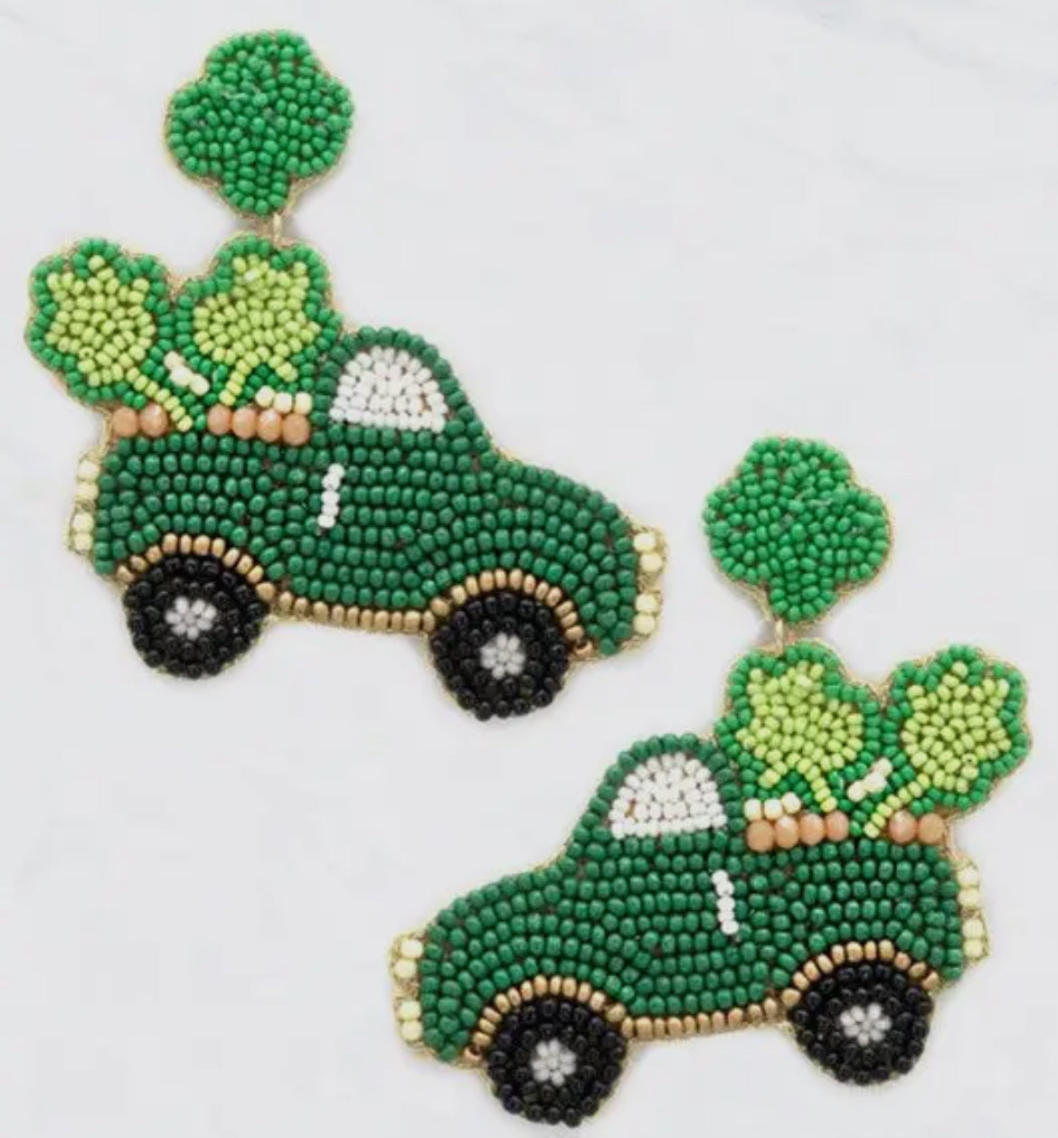 Beaded Dangle Earrings