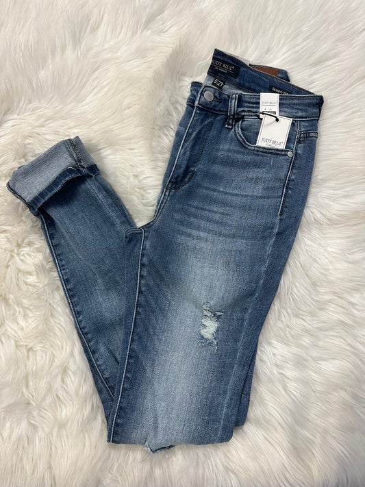 Kyla Judy Blue Distressed Jeans