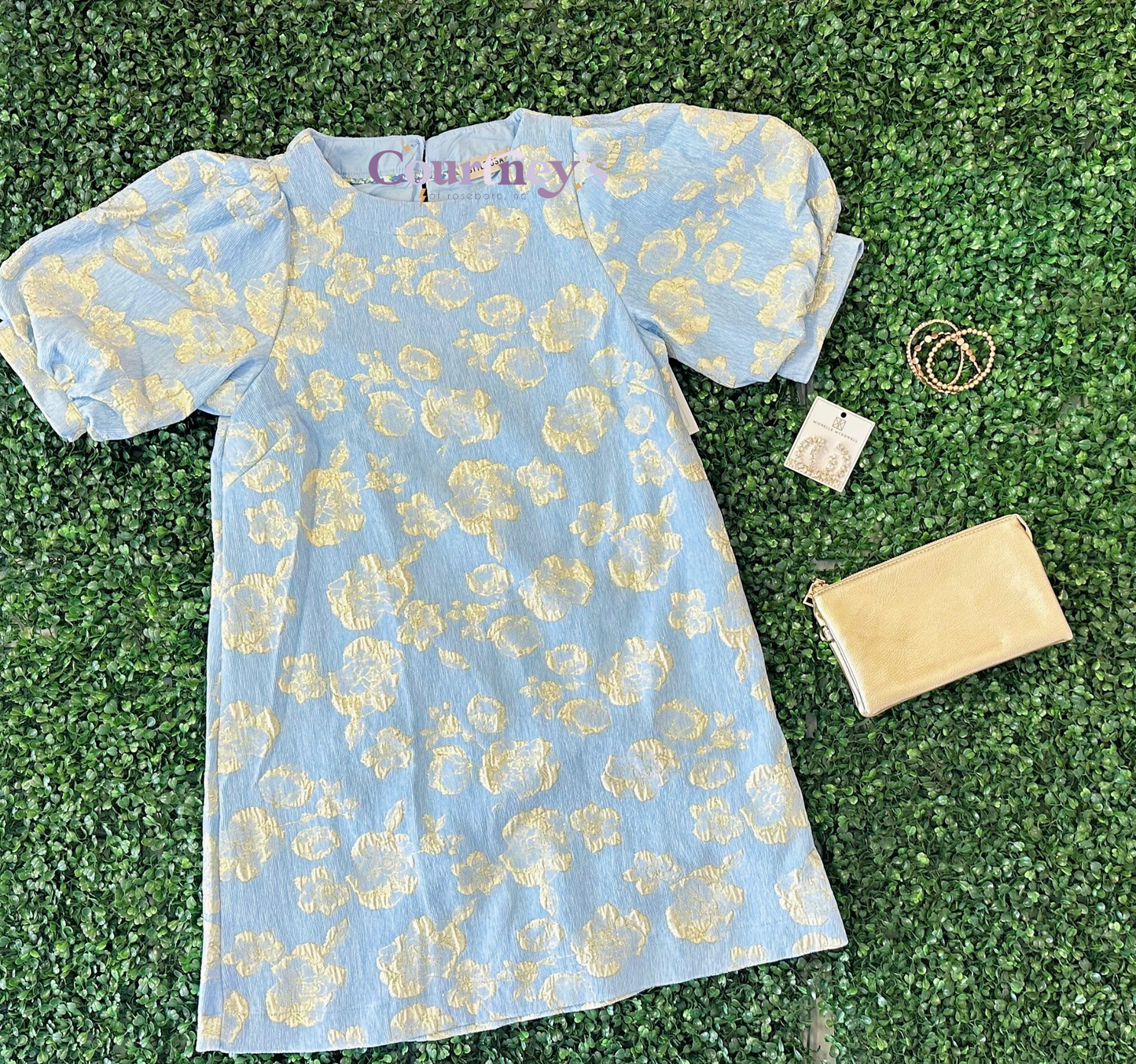 Carolina Gold Dress
