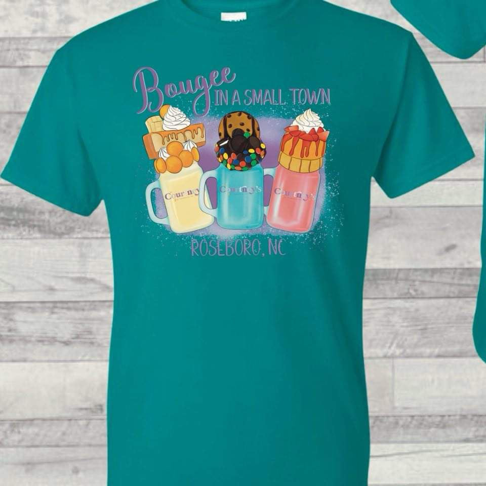 Bougee in a Small Town Tee