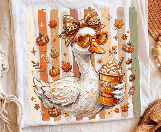 Fall Goose shirt design