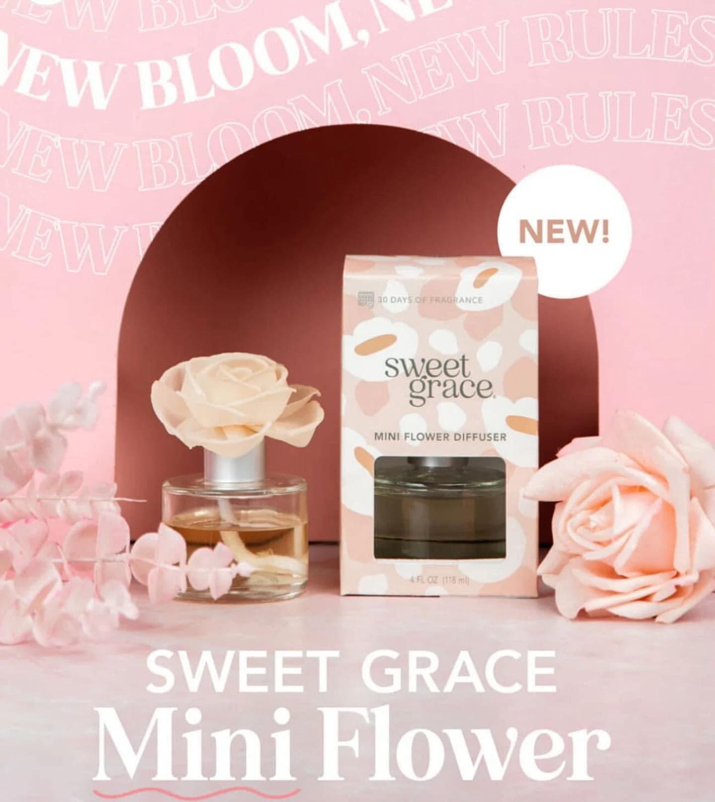 Sweet Grace mini flower diffuser
