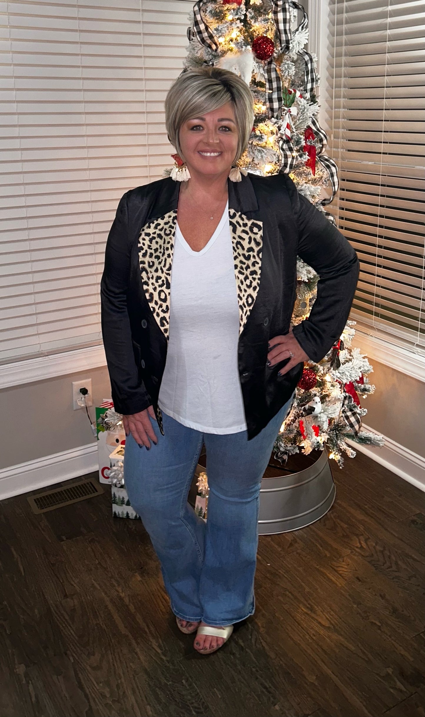 Jodifl Leopard Blazer
