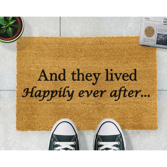 Happily Ever After Coir Mat