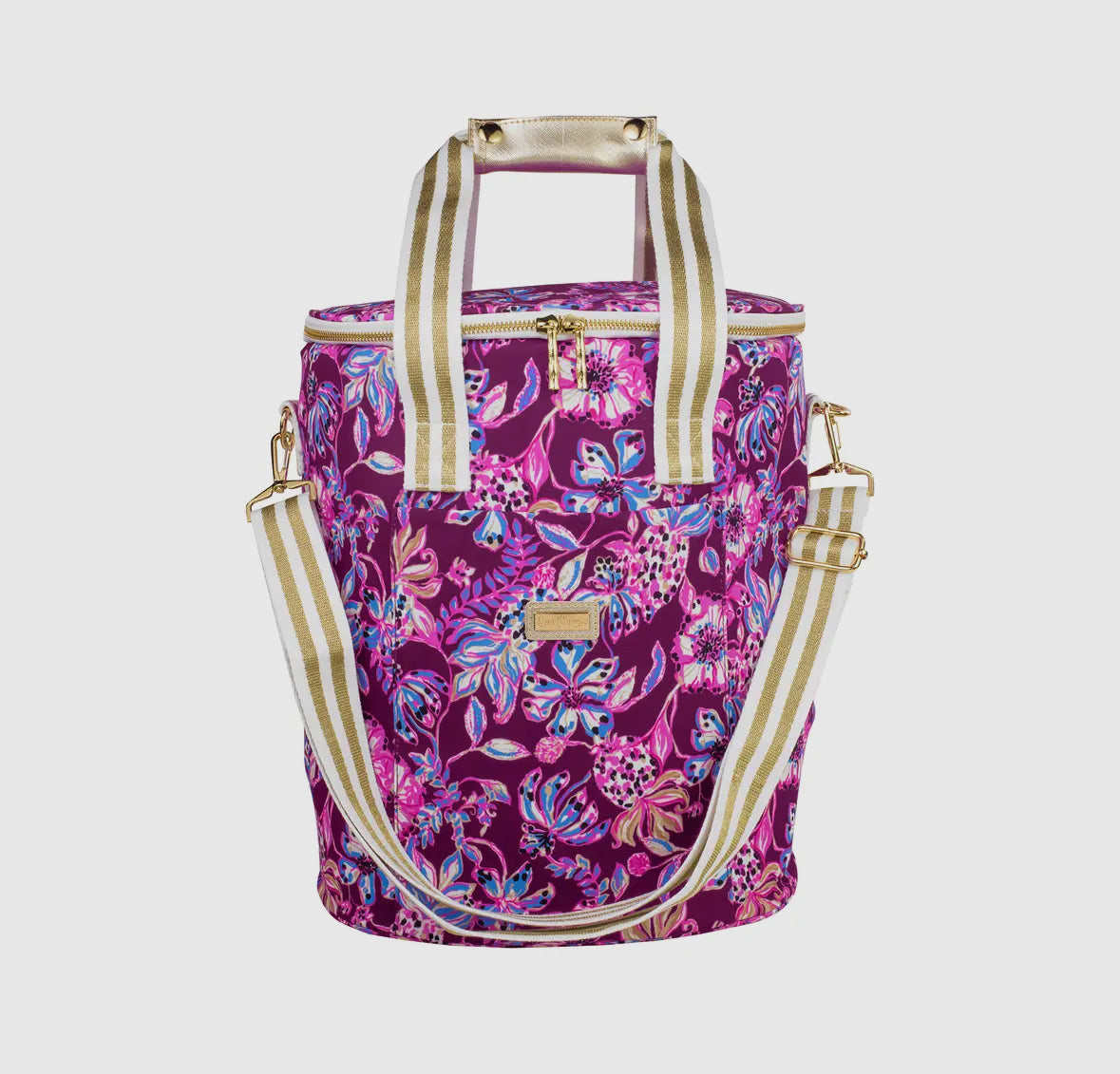 Lilly Pulitzer Wine Carrier / Cherry Tropical