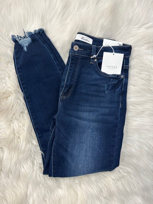 Fringed Ends KanCan Jeans