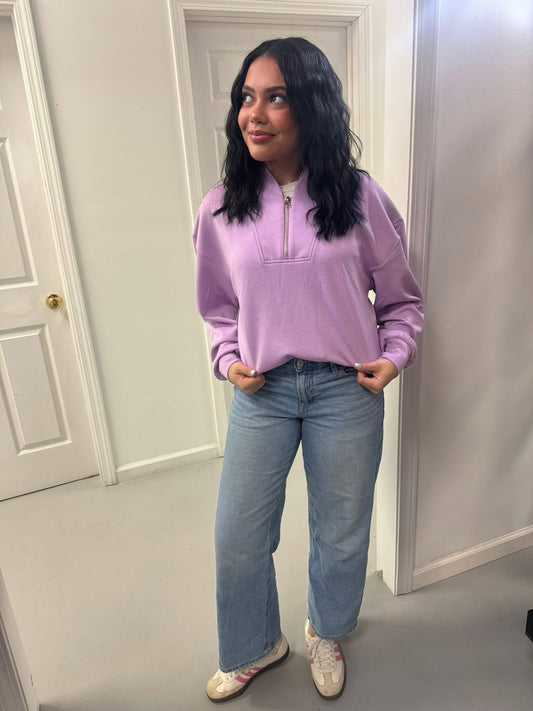 The Cozy Quarter Zip