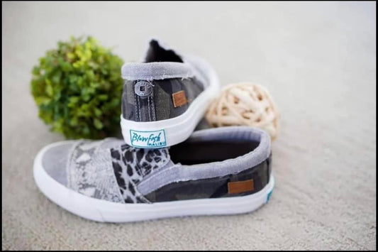 Animal print Grey Blowfish Shoes