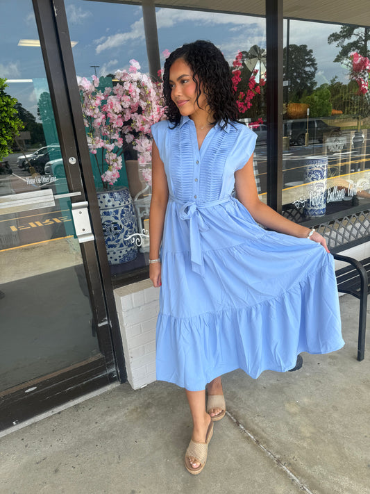 Chambray Vibes Dress
