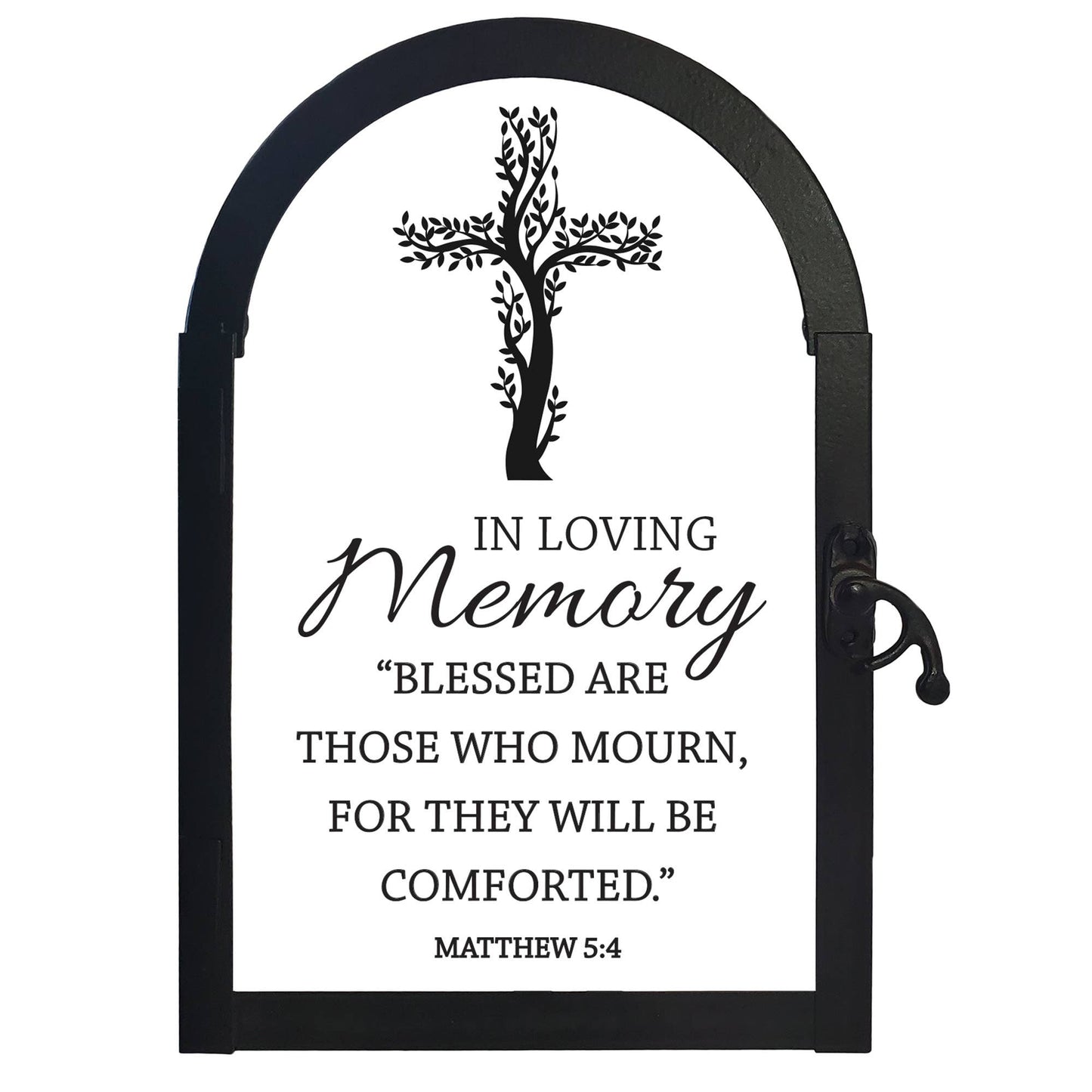 In Loving Memory Matthew 5:4 Bereavement Filigree Lantern