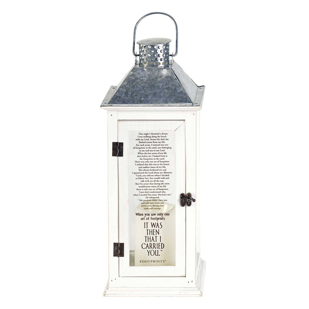 Lantern Footprints 17" H