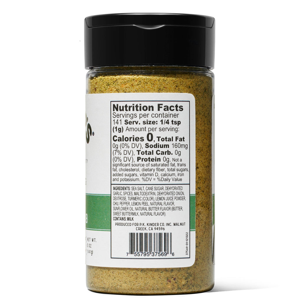 Buttery Garlic and Herb Seasoning