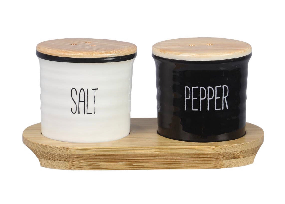 Ceramic Salt and Pepper Holder