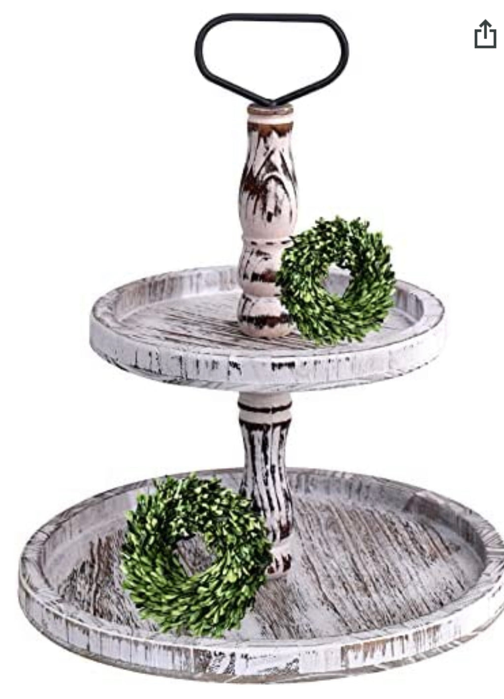 Wood Tiered Trays